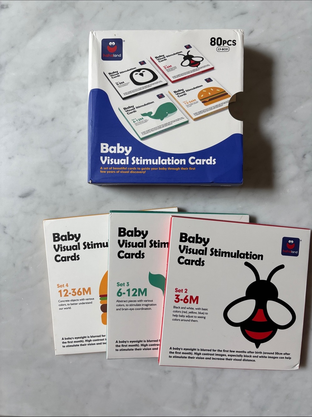 Baby flash cards baby visual stimulation cards hahaland